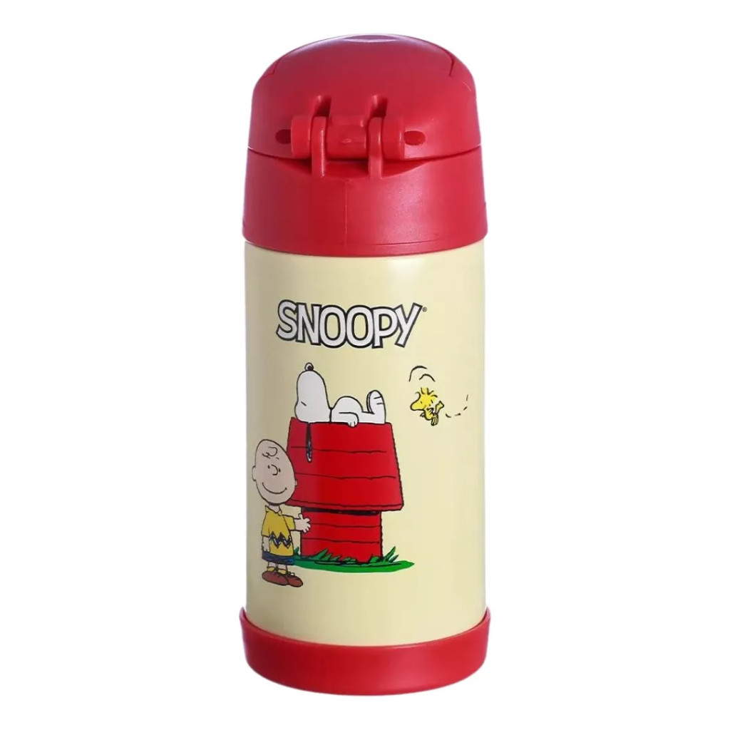 Garrafa Click Peanuts Snoopy Friends Nickelodeon Oficial 300ml | Shopee ...
