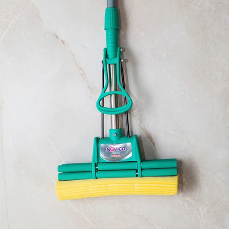 Noviça Sekito mop com cabo para absorção cor tiffany