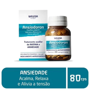 Ansiodoron Com 80 Comprimidos - Weleda