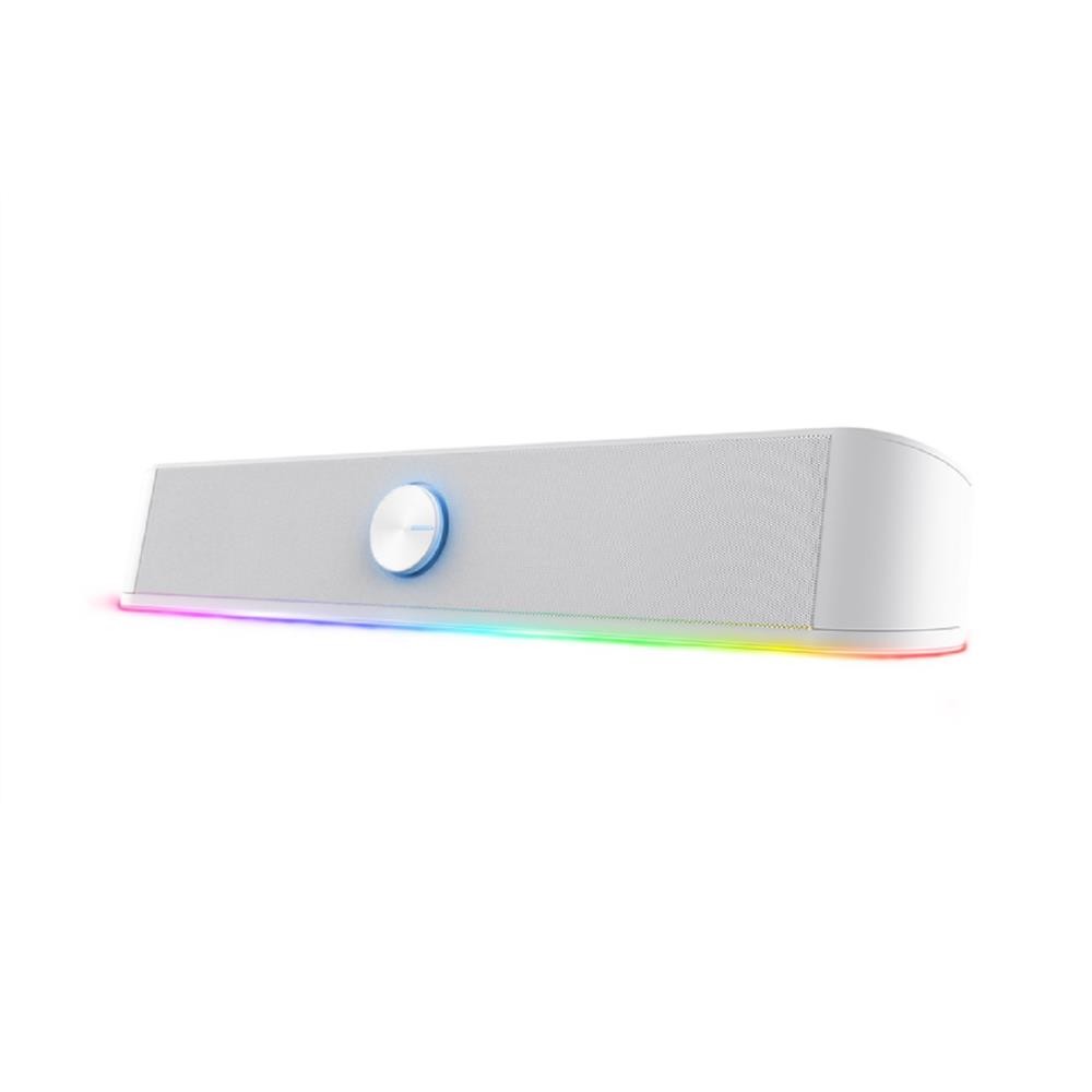 Soundbar Gamer Trust GXT 619W Thorne, USB, ABS, 12W, Branco