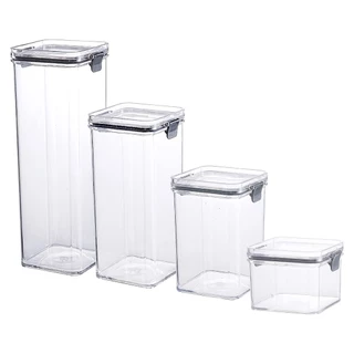 Kit Potes Lock 4 Peças Coza em Oferta na Shopee