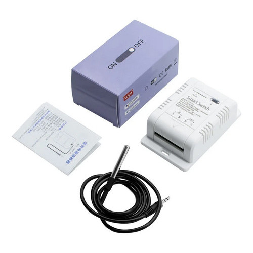 Tuya Smart Wifi Temperatura Th16 + Consumo Energia Pow