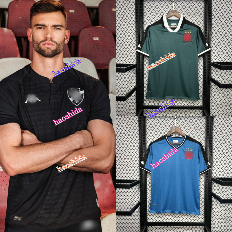 Camisa de time 2024vasco Preta Masculina Camisa futebol