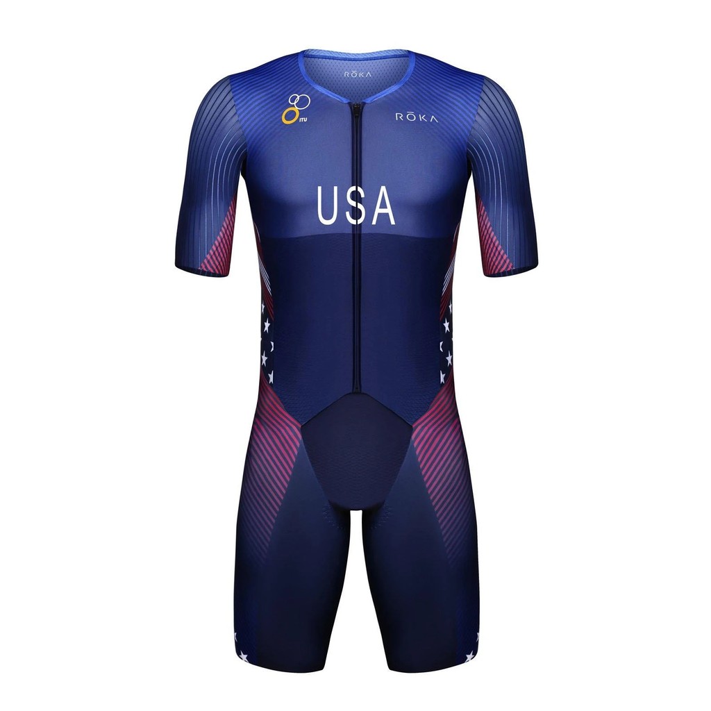 Roka製トライアスロンウェア、オリンピックでUSA Grande Promoção Roka USA Team Triathlon Race Suit Ciclismo