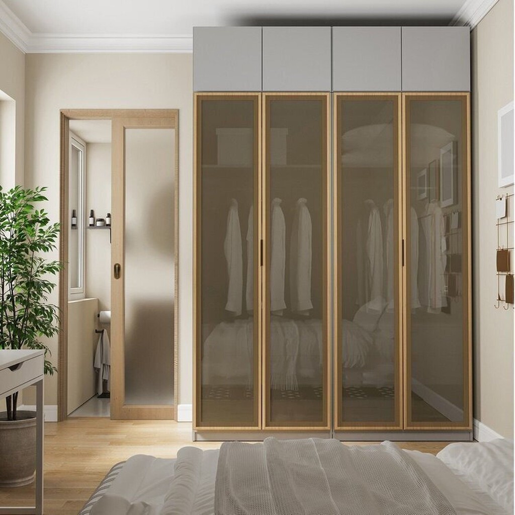 Guarda-roupa Modulado 4 Peças 8 Portas Jade Cabecasa Madeiramadeira