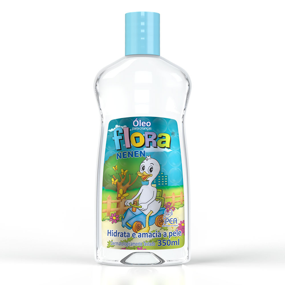Óleo Corporal Infantil Flora Nenen 350ml | Shopee Brasil