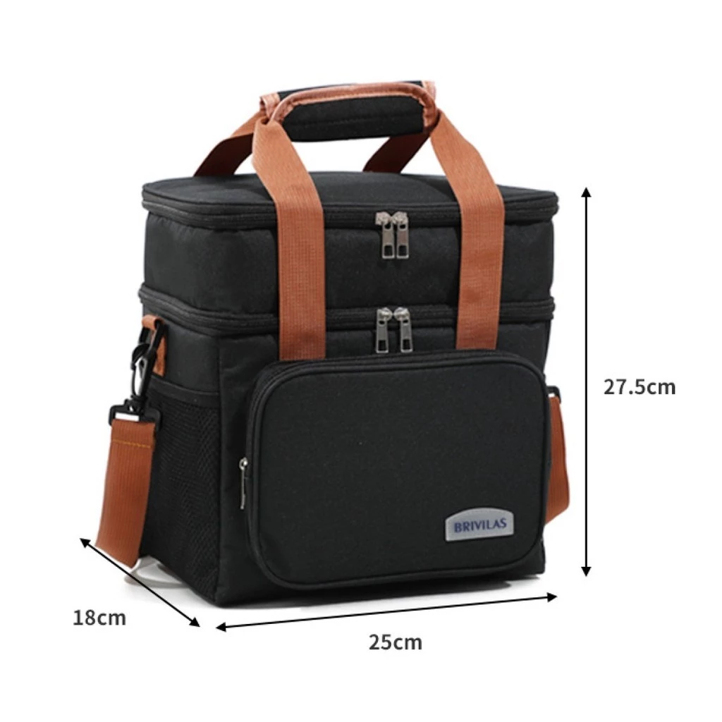 Bolsa Térmica De Grande Capacidade De Alta Qualidade Adequada Para Viagens De Piquenique Na Praia - Imagem 3