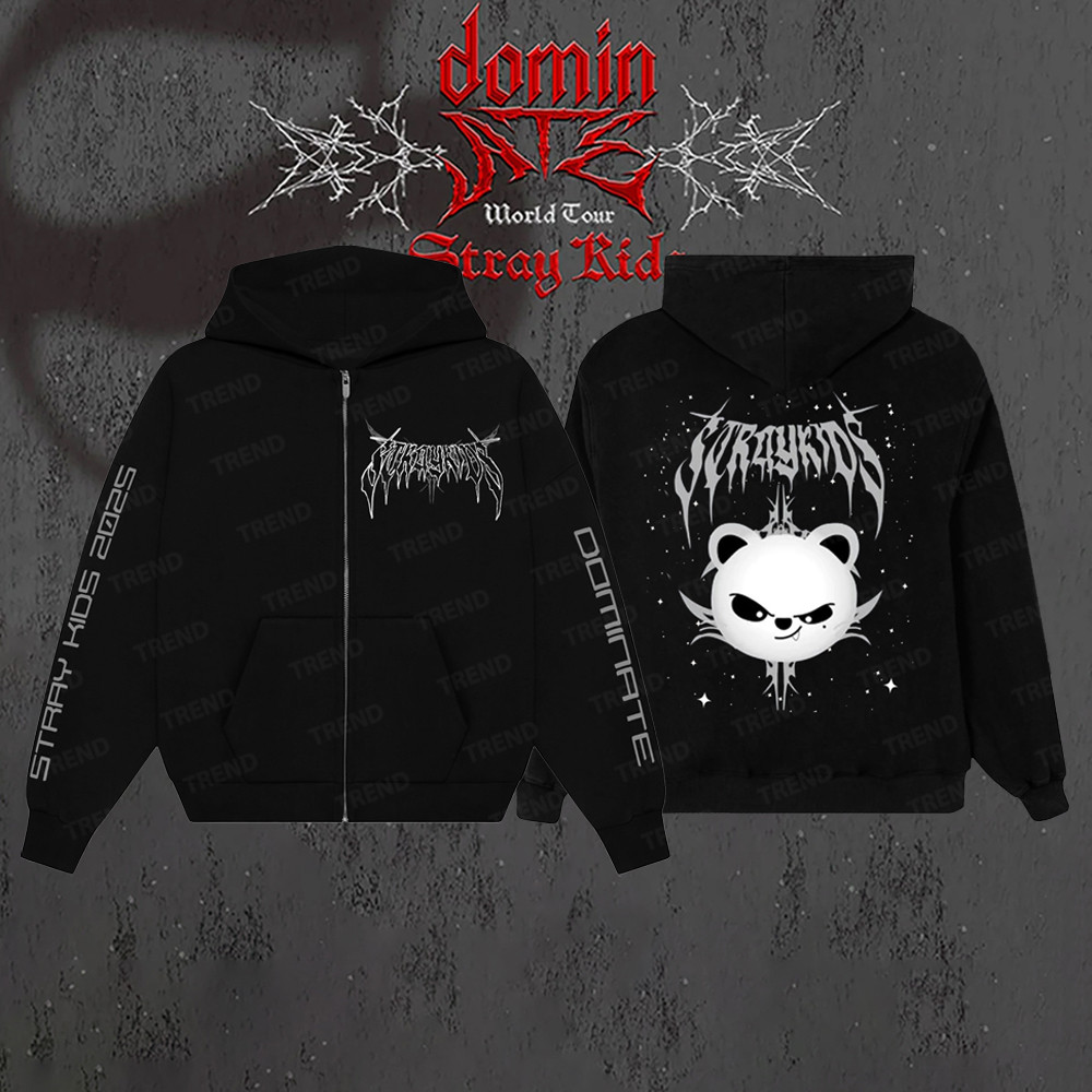 stray kids skzoo EVIL 闇zoo パーカー　フーディ Stray Kids スキズ dominATE 闇 ZOOフーディー パーカー スキズ