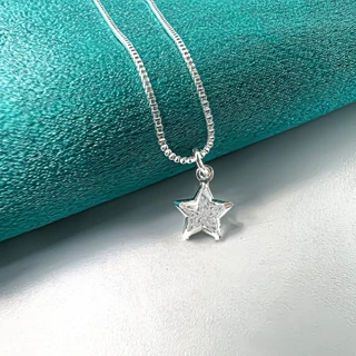 Colar Ponto de luz Estrela prata 925