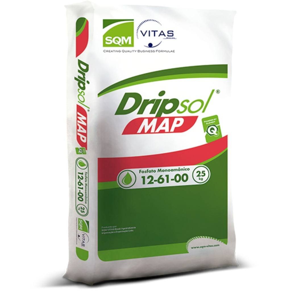 Fosfato Monoamonico Dripsol MAP Purificado 12-61-00 25kg