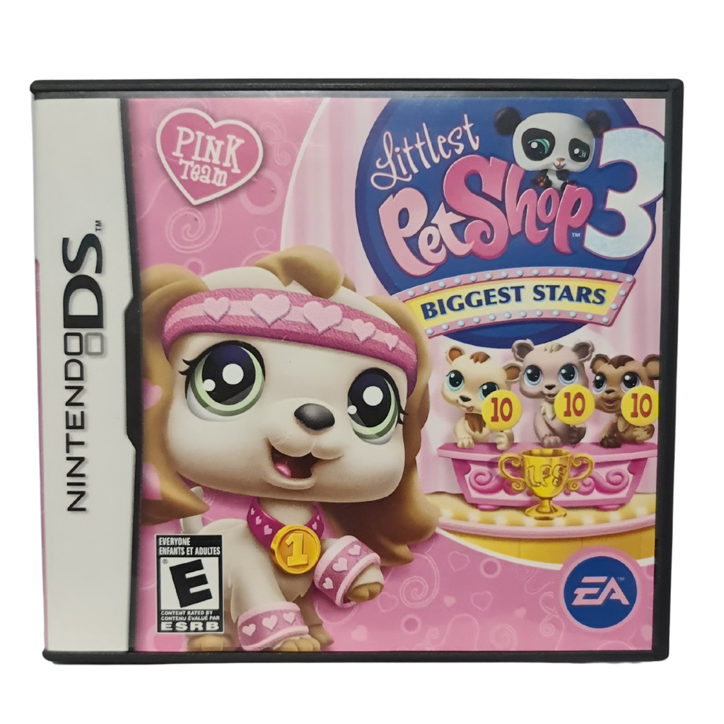 Jogo Littlest Pet Shop 3 Biggest Stars Pink Team Nintendo DS | Shopee ...