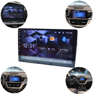 Multimídia Mp5 9 Polegadas H-tech Espelhamento Usb Bluetooth Tela Touch