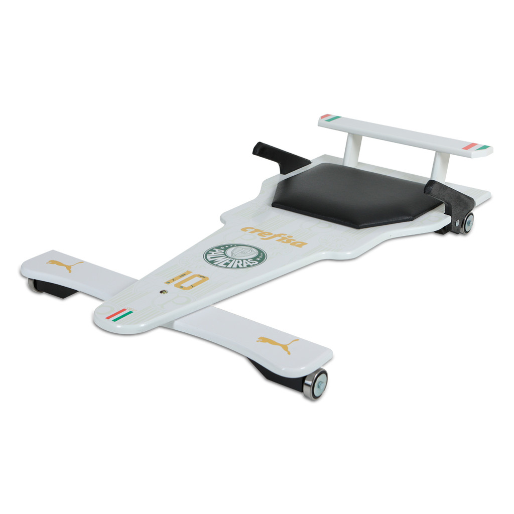 Carrinho de Rolimã F1 Premium Palmeiras Branco | Shopee Brasil
