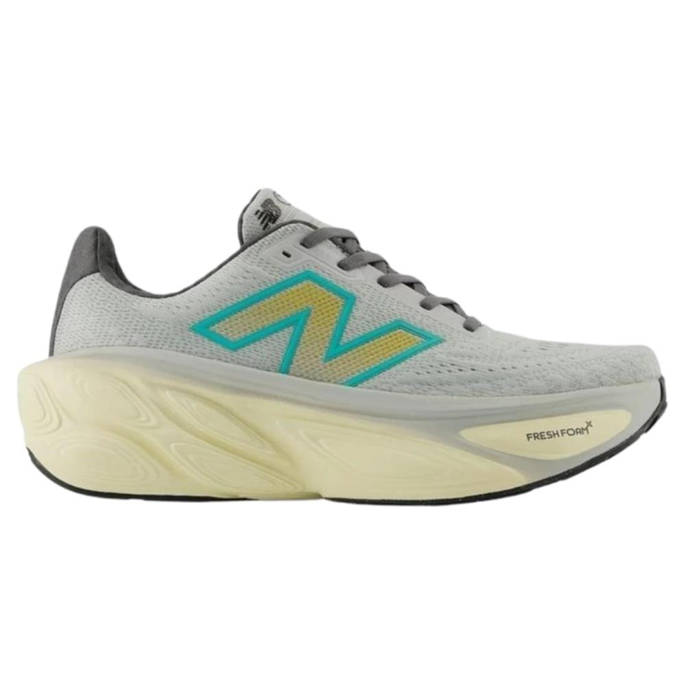 TENIS NEW BALANCE FRESH FOAM X MORE V5 MASCULINO-CINZA/MELAO