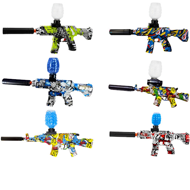 Lançador De Gel Automática Mini Fuzil de Assalto M416 Colorida | Shopee ...