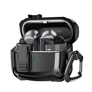 Caso De Bloqueio Seguro De Luxo Para Buds3 Pro À Prova De Choque Proteger Casos De Fone De Ouvido Samsung Galaxy Buds 3 