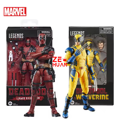 Marvel Legends Deadpool 3 Wolverine 15cm Modelo Action Figure