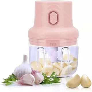 mini ipicador de alimentos elétrico 3 lâminas 250 ml marisa em Oferta na Shopee