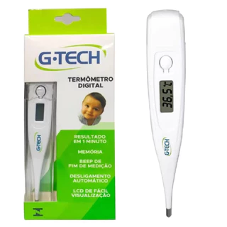 TERMÔMETRO DIGITAL CLÍNICO TH1027 G-TECH