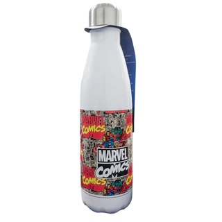 Garrafa De Água Aço Inoxidável Marvel Comics Avengers em Oferta na Shopee