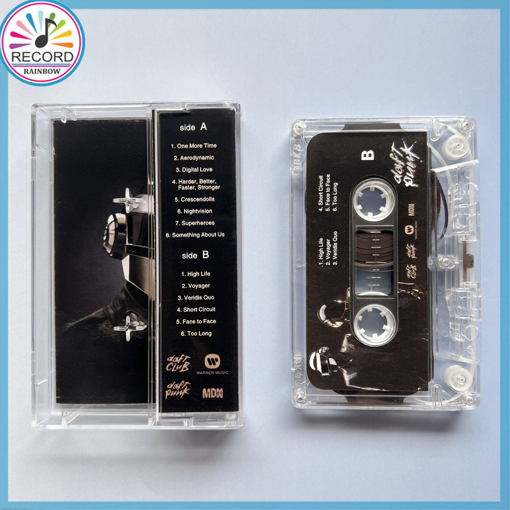 Daft Punk Discovery K7 Fita Cassette Tape Brand New [Lacrado