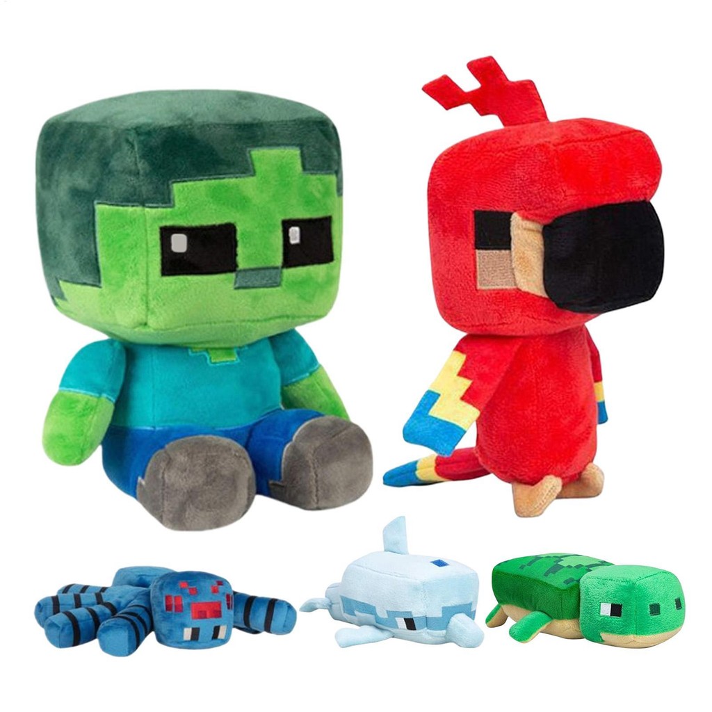 Boneca De Pelúcia Minecraft | Brinquedos Em Formato De Personagem Do ...