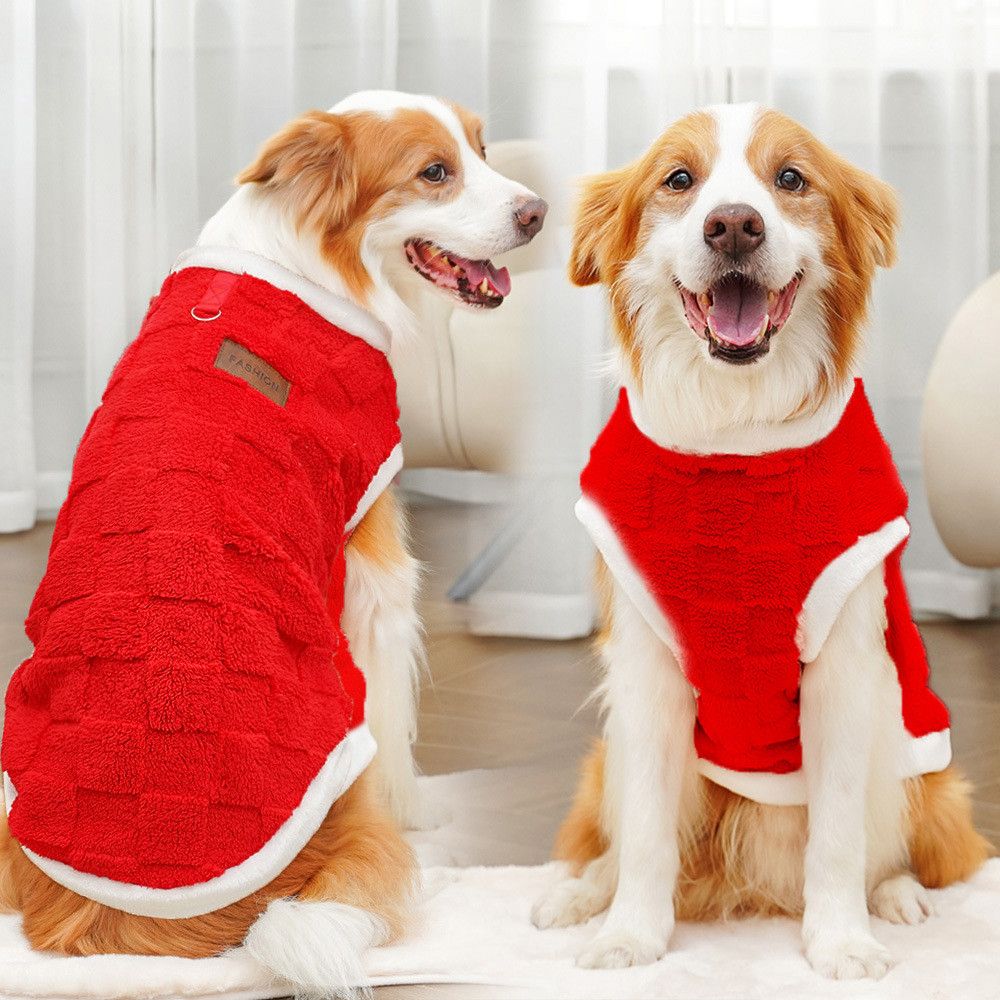 XS-8XL Roupas Para Cães Grandes Inverno Quente Camisola S-6XL