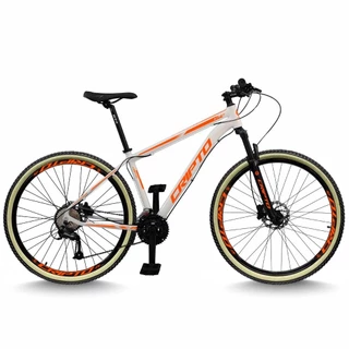 Bicicleta Aro 29 Cripto 24 Marchas Freios Disco e Suspensão Pneu Bege em Oferta na Shopee