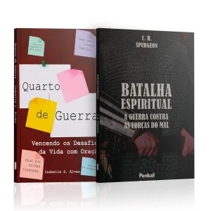 Kit 2 Livros - Intimidade Espiritual | Quarto de Guerra + Batalha Espiritual