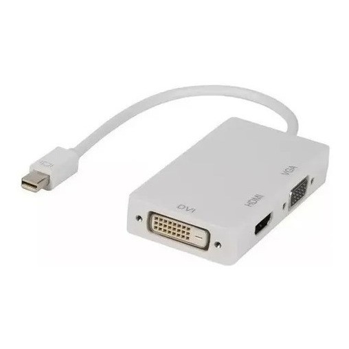 Cabo Adaptador Mac Thunderbolt/mini Displayport 3x1 Hdmi Vga