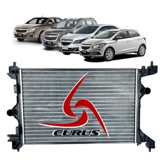 Radiador Eurus Gm Cobalt Spin Onix Prisma 2012 a 2016 Manual