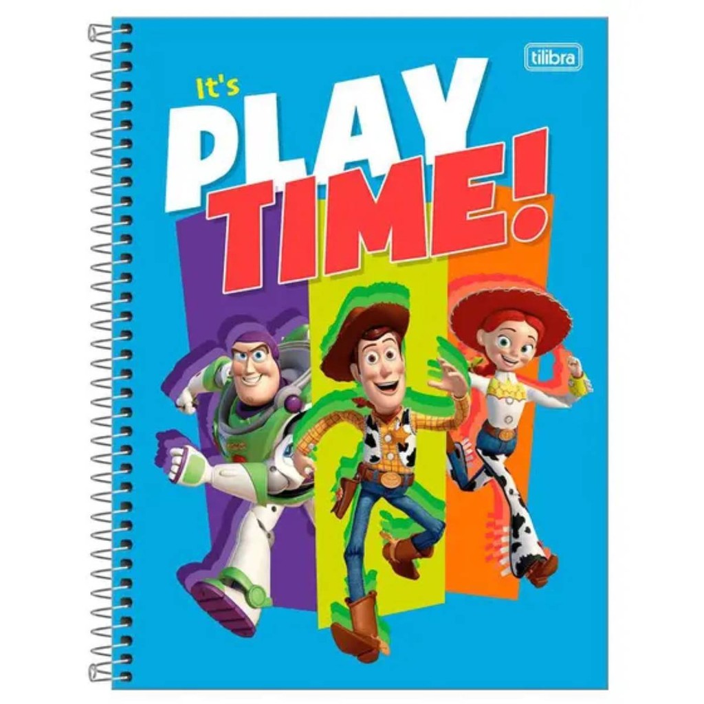 Caderno Toy Story Capa Dura 1 Matéria 80 Folhas Time | Shopee Brasil