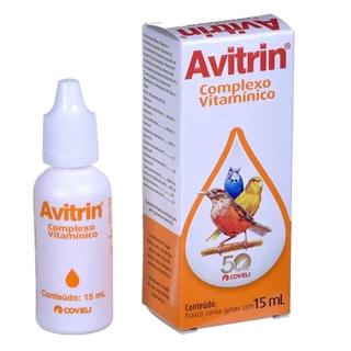 Avitrin Complexo Vitamínico para Aves Frasco 15 ml - Coveli em Oferta na Shopee