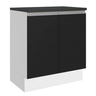 Balcão 100% MDF 70 cm 2 Portas Acordes Madesa em Oferta na Shopee
