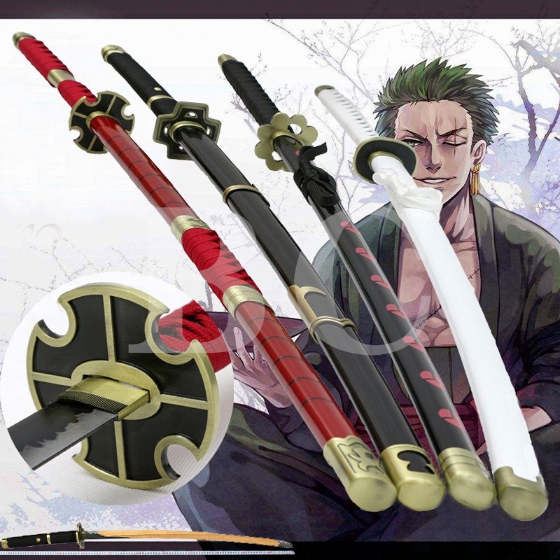 Em Estoqueanime Dog Anime Japonês cosplay Espada Zoro One Piece Roronoa Outono Água Três Gerações