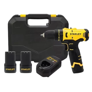 Parafusadeira/Furadeira Impacto 3/8" 2 Baterias 12V Stanley