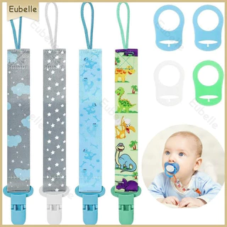 Kit 4 prendedor clipe chupeta de bebê com 4 adaptador de chupeta mordedor anti queda cordão em Oferta na Shopee