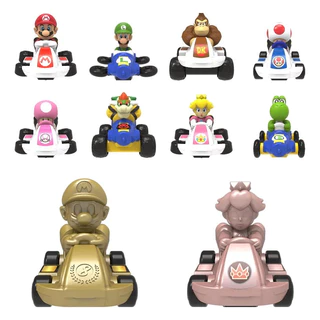 Coleção Brinquedos Mario Kart Completa Lacrada - Mcdonald's (Acompanha Caixa)
