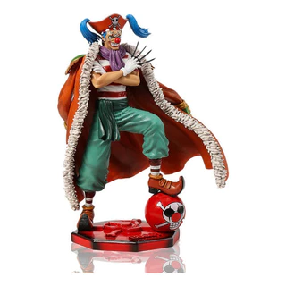 Action Figure Boneco Buggy O Palhaço 25cm One Piece Luffy