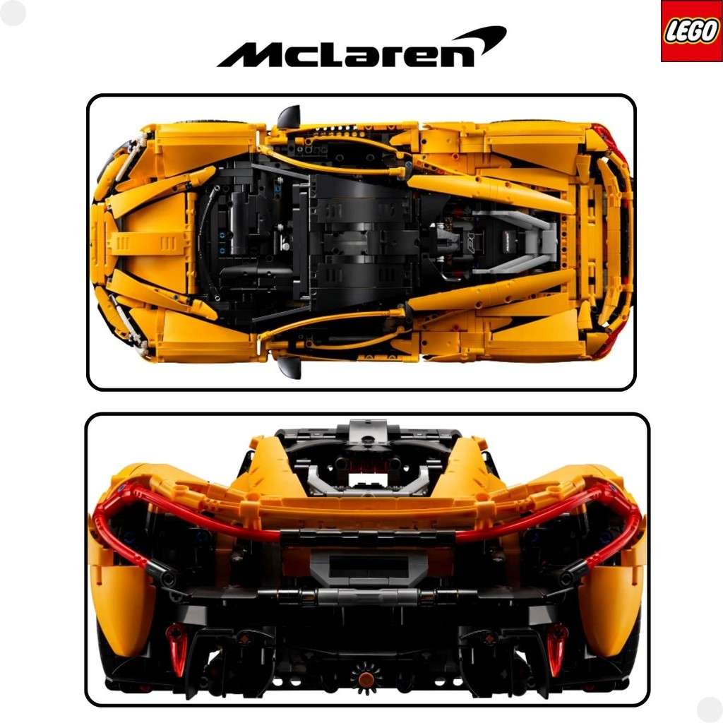 Lego Technic Carro McLaren P1 3893 Peças - 42172 | Shopee Brasil