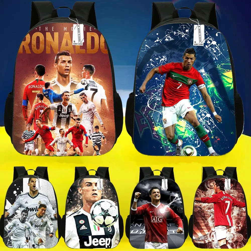 CR7 Mochila Infantil Cristiano Ronaldo Bolsa Escola Primária ...