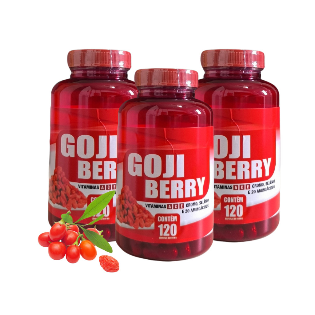 Goji Berry C Psulas Mg Vitamina A C E E Kits Com E Unidades Shopee Brasil