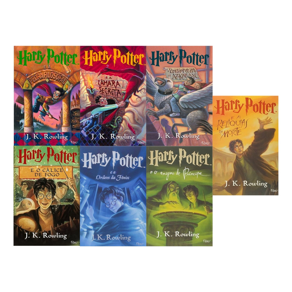 Harry Potter - Coleção Completa - J.k Rowling - 7 Livros Físicos