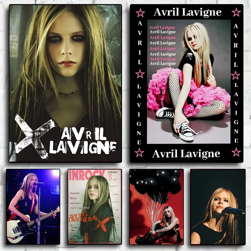 Poster Avril Lavigne - Cantora - Avril Lavigne em Promoção na