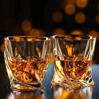 Jogo 06 Copos De Vidro Dourado 300ml Whisky Premium Drinks em Oferta na Shopee