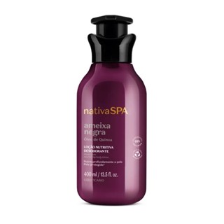 Ameixa Negra Loção Hidratante Corporal Nativa Spa 400ml - O Boticário em Oferta na Shopee