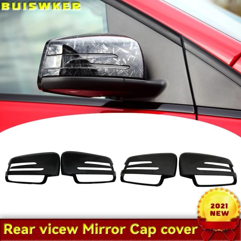 Capas De Espelho Retrovisor Para Mercedes Benz W E W W W Cls C Gla X Abs Fibra