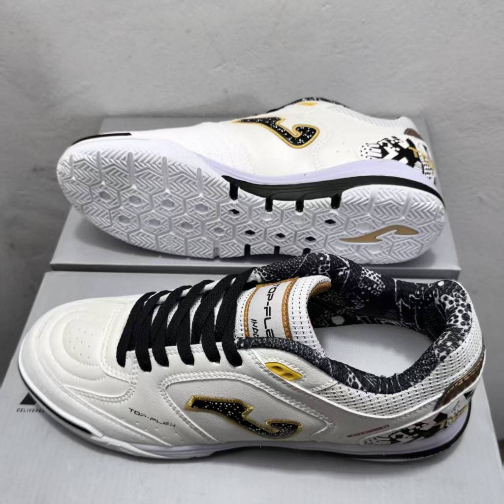 Chaussures Futsal Joma Top Flex Blanc - Confort Et Flexibilité Taille 37 EU