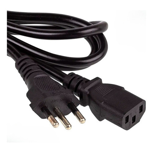 Cabo De Força Energia Tripolar Fonte Pc Reforçado 1,5 Metros De Alta Qualidade Linha Premium