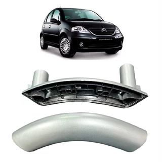 Puxador Interno Apoia Braço porta Citroen C3 03/12 Direito